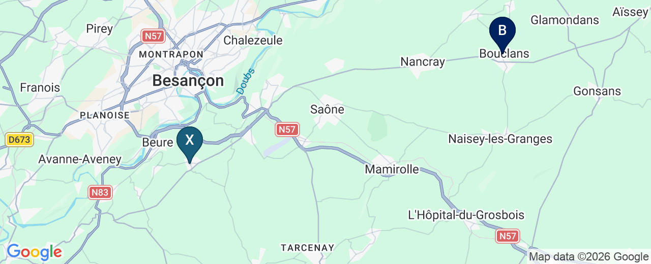 Zone d'intervention : Fontain