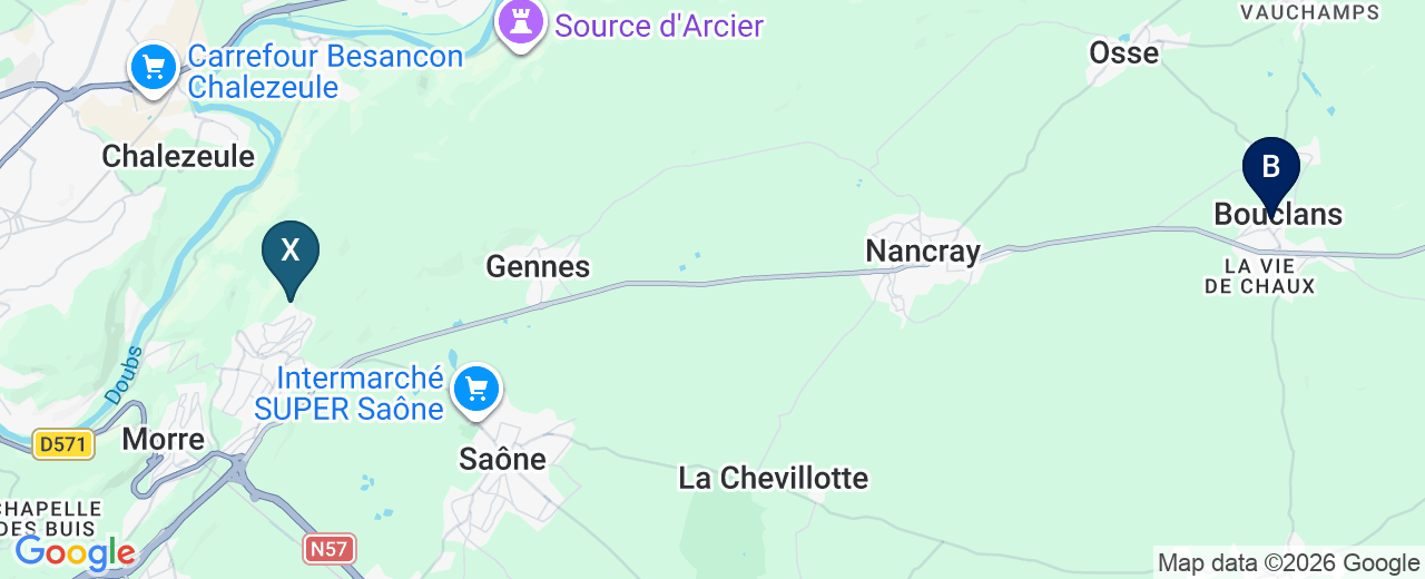 Zone d'intervention : Montfaucon