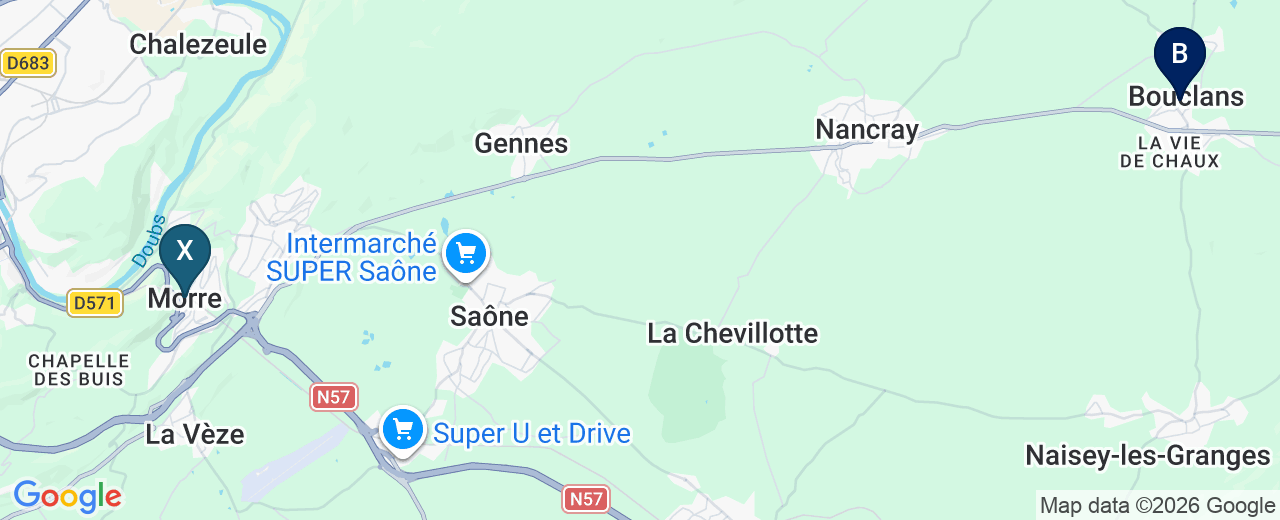 Zone d'intervention : Morre